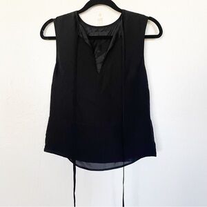Jenni Kayne 100% Silk Sleeveless Top Medium